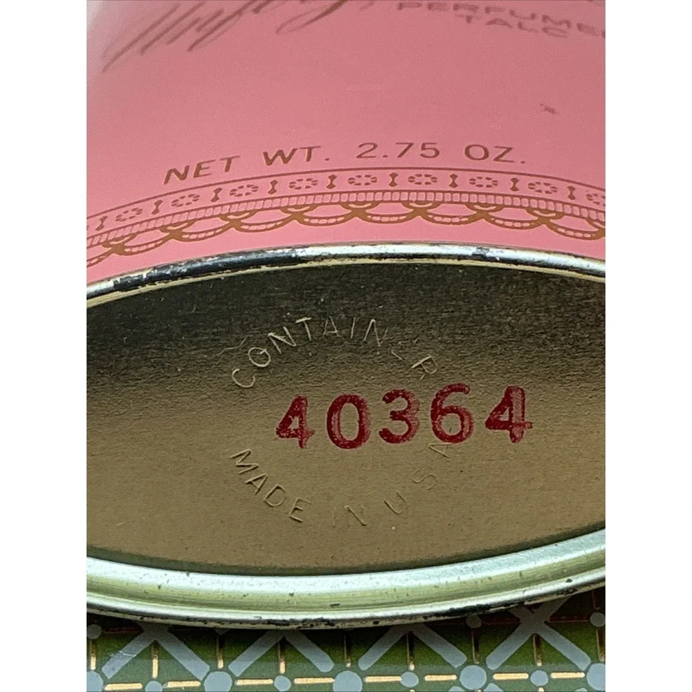 Vintage Avon Perfumed Talc Empty Tins;‎ 